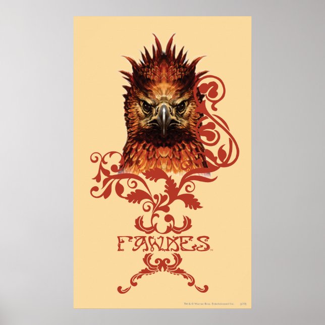 Póster Fawkes Staring (Frente)