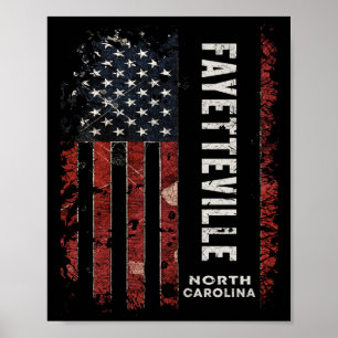 Poster Fayetteville Carolina do Norte
