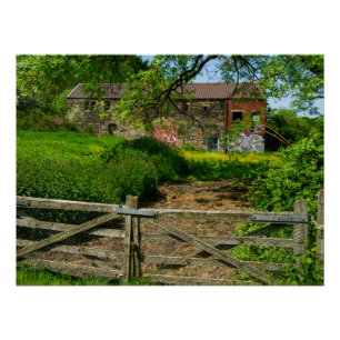 Póster Fazenda Abandonada em Bradley, Huddersfield