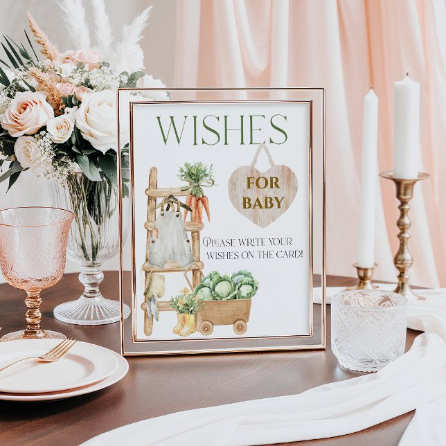 Poster Fazenda crescida localmente desejos de Chá de fral (Criador carregado)