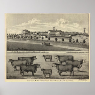 Poster Fazenda de McDonald, Nebraska