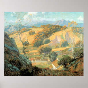 Póster Fazenda do vale de Califórnia, por Maurício Brau