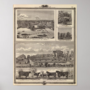 Poster Fazenda e residência de Nashua
