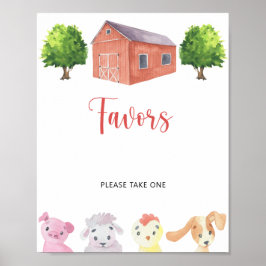 Poster Fazenda - Favores