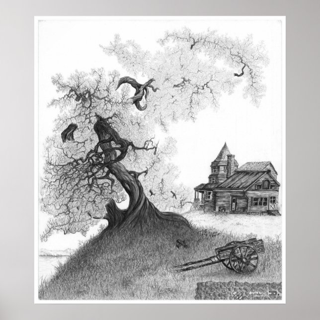 Póster "Fazenda House", por Jeff Camden (Frente)