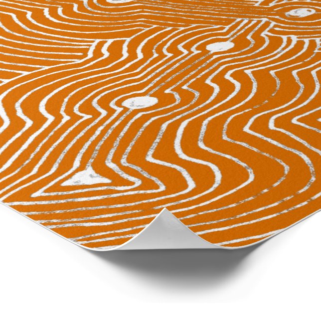 Póster FAZENDA MIx e Abstrato de Correspondência de Cor A (Borda)