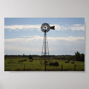 Póster Fazenda rural