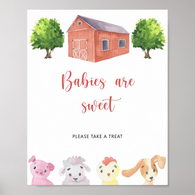 Poster Fazenda - Tome um doce (Frente)