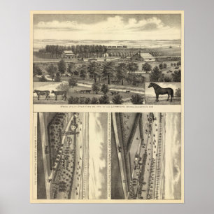 Póster Fazenda Wahoo Valley, Nebraska