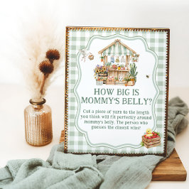 Poster Fazendeiros vendem o tamanho da cintura Mamãe