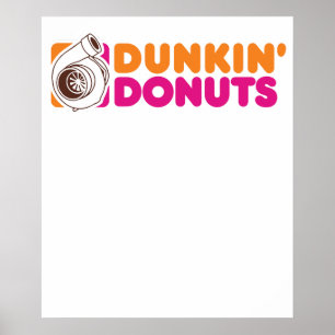Poster Fazendo Donuts - Entusiasta Divertido de Corridas