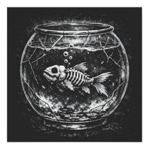 Póster "Fazendo Grande" - Peixe Dourado por BurnsInHell
