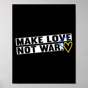 Poster Fazer com que o amor não seja guerra, homens da pa