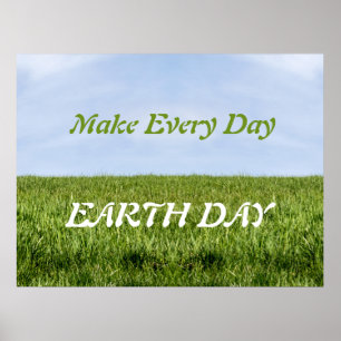 Poster Fazer com que todos os dias o Dia da Terra