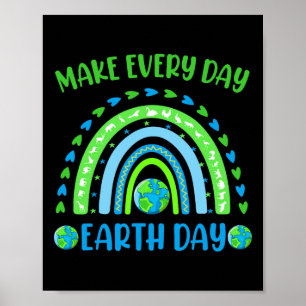 Poster Fazer com que, todos os dias, o planeta seja giro