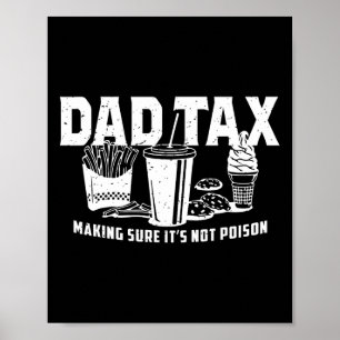 Poster Fazer de impostos com certeza que não é veneno