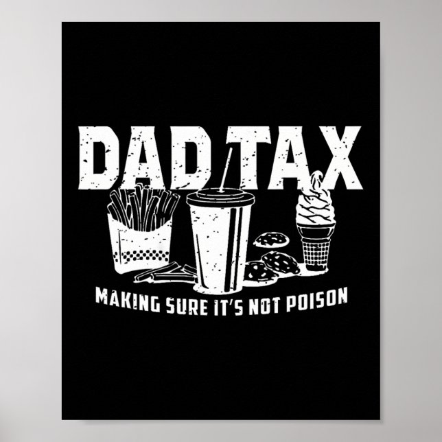 Poster Fazer de impostos com certeza que não são camisas  (Frente)