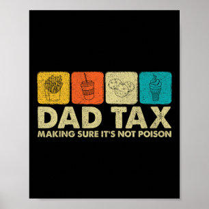 Poster Fazer de impostos de certeza que não é uma Piada d