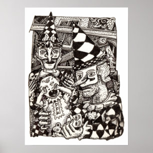 Póster Fazer do Homem, por Brian Benson