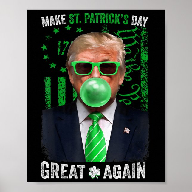 Poster Fazer Excelente De Dia de São Patrício Novamente E (Frente)