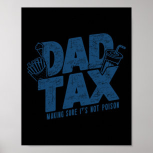 Poster Fazer Fiscal Com Certeza Não Envenena Dia de os pa
