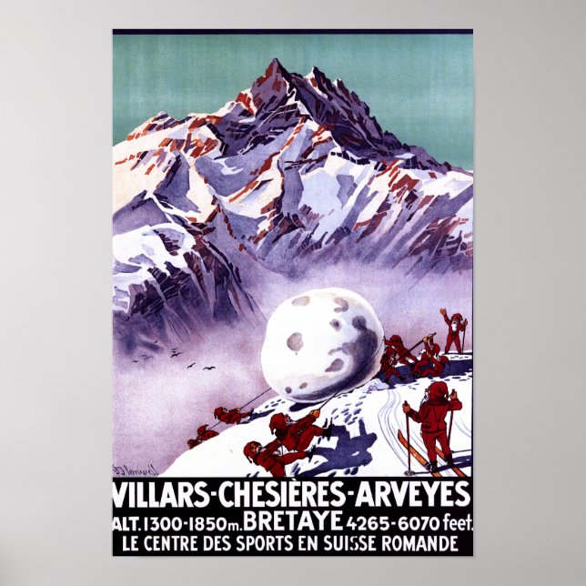 Poster Fazer Gnomos Giant Snowball (Frente)