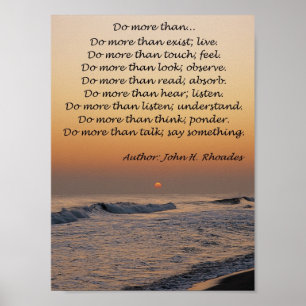 Poster Fazer mais do que