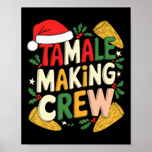Poster Fazer Tamale Cozinhar de Natal
