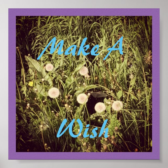 Póster Fazer Um Desejo (Frente)