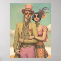 *~* FD2 Amor Retro-Boho Romântico Casal 18