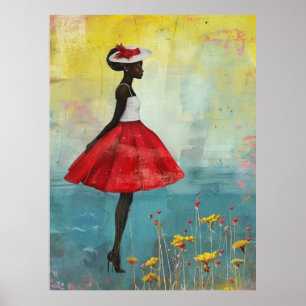 Poster *~* FD2 Deusas Negras Tropicais Negros Negros Negr