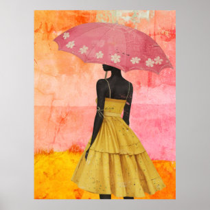 Poster *~* FD2 Deusas Negras Tropicais Vibrantes 7 Hat