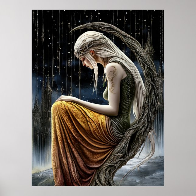 Poster - FD2 Mystical Moon Keeper Celestial Goddess 9 (Frente)