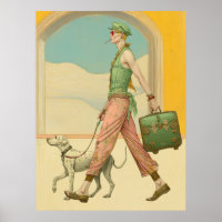 FD2 Suitcase Colorful Boho MAN Dog 33
