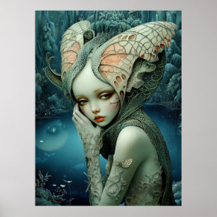 Poster *~* FD3 12 Encantando Fantasia de Ninfas Florestai