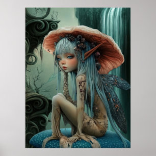 Poster *~* FD3 30 Encantando Fantasia de Ninfas Florestai