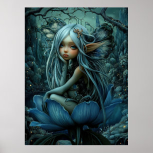 Poster *~* FD3 33 Encantando Fantasia de Ninfas Florestai
