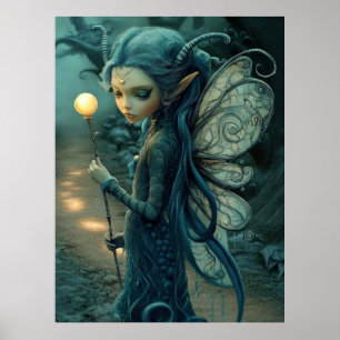 Poster *~* FD3 37 Encantando Fantasia de Ninfas Florestai