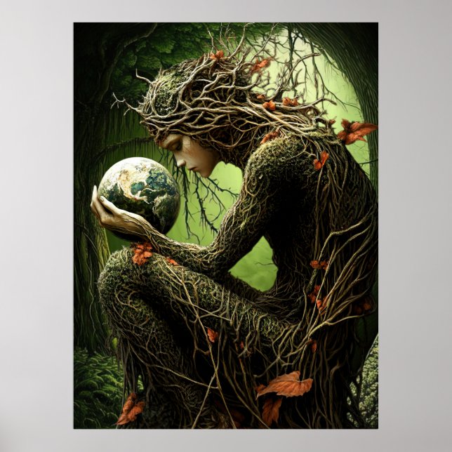 Poster *~* FD3 Earth Keeper Cósmico Guardian 24 (Frente)