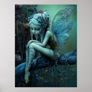 Poster *~* FD3 Fantasia de Ninfa Mágica Floresta 44
