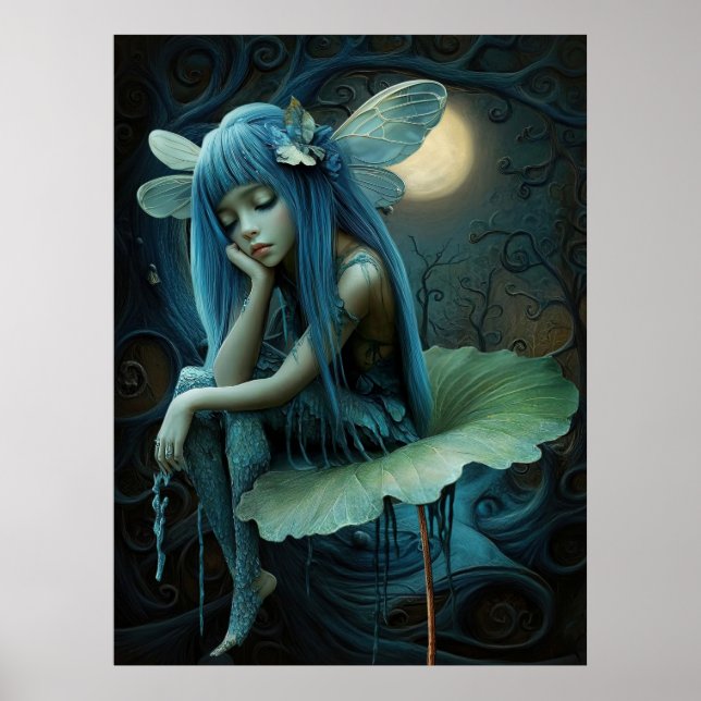 Poster *~* FD3 Forest Nymph Fantasy Art 29 (Frente)