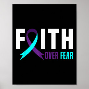 Poster Fé Deus Receia Apoio à Prevenção do Suicídio