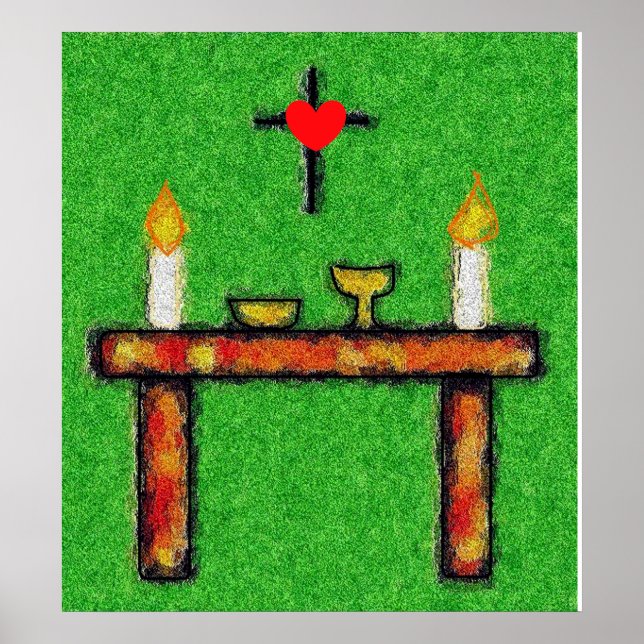 Póster Fé e Culto (Frente)