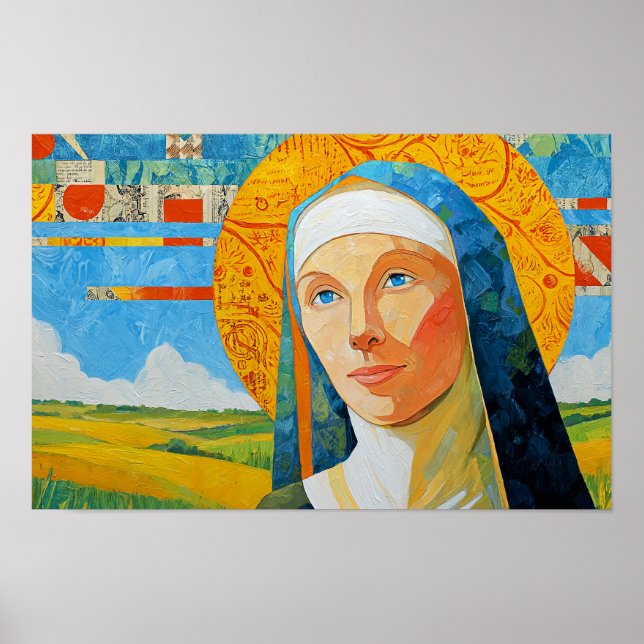 Poster Fé Pacífica (Frente)