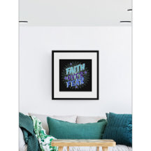 Fé sobre o medo da galáxia da Design