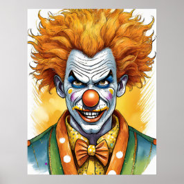Poster Fearsome Clown