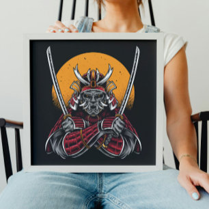 Poster Fearsome Samurai
