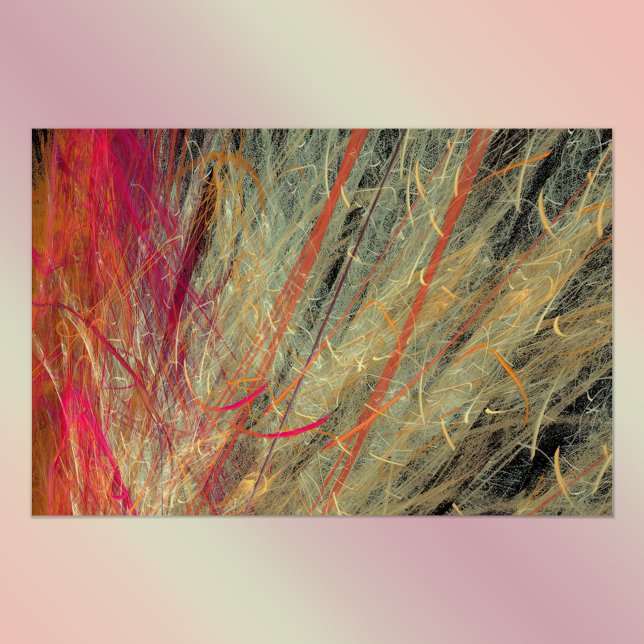 Póster Feathery Fractal (Criador carregado)