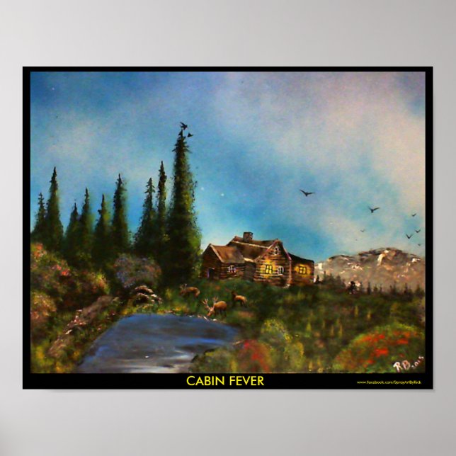 Póster Febre da cabina (Frente)