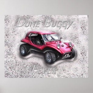Poster Febre do carrinho de duna